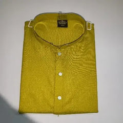 Men Green Kurta